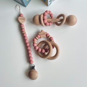 Personalized set Ash Pink
