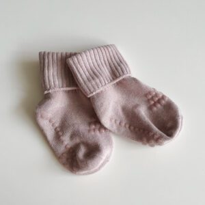 Bambussokid Ash pink 12-24m