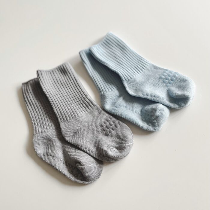 Laste sokid Gray, Baby blue 12-24m