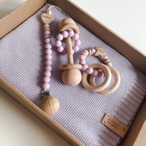 Bambustekiga komplekt Lilla