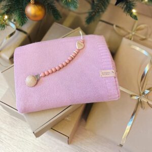 Bambustekk ja lutikett Roosa